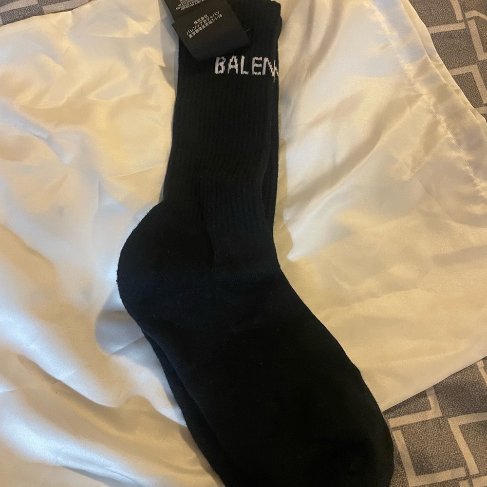 Balenciaga Black Casual Men's Socks NWT